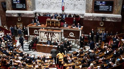 L'Assemblée nationale, le 23 juillet 2019.&nbsp; (STEPHANE DE SAKUTIN / AFP)