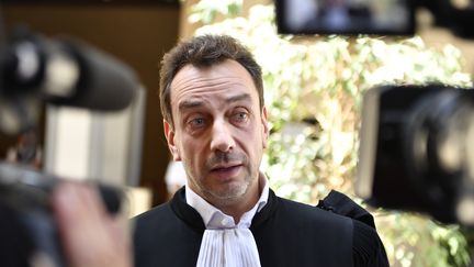 Maître David Olivier Kaminski, l'avocat de Kaaris. (GERARD JULIEN / AFP)