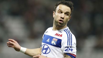 Le joueur de l'OL Mathieu Valbuena 