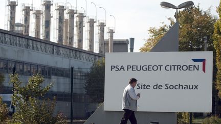 Le site du constructeur fran&ccedil;ais PSA &agrave; Sochaux (Doubs), le 27 octobre 2011. (SEBASTIEN BOZON / AFP)