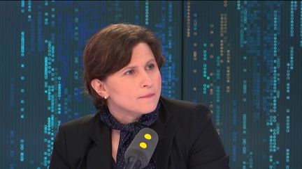 Roxana Maracineanu, ministre des Sports, invitée le 23 mars 2019 de franceinfo.
 (FRANCEINFO / RADIOFRANCE)