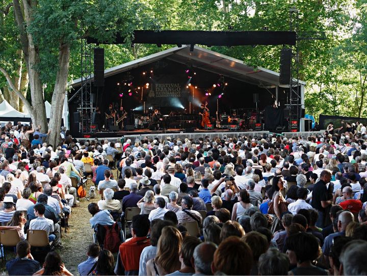 Concert du festival Django Reindhardt à Samois-sur-Seine (Seine-et-Marne)
 (Photo Anthony Voisin, Festival Django Reinhardt)