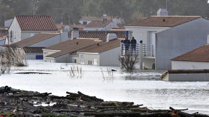 Le 28 février 2010, à La Faute-sur-Mer (Vendée)... (AFP - FRANK PERRY)