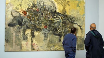 Nadeije Laneyrie-Dagen s'intéresse aux animaux&nbsp;représentés dans l'art pictural (VANINA LUCCHESI / AFP)