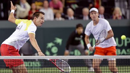 Lukas Rosol et Tomas Berdych (République Tchèque)