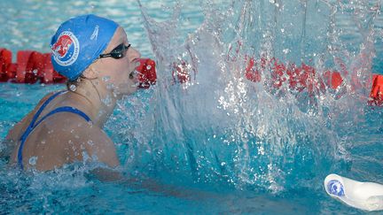 La joie de Katie Ledecky après son record du monde (HARRY HOW / GETTY IMAGES NORTH AMERICA)