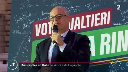 L'ancien ministre de l'Économie italien, Roberto Gualtieri. (France 2)