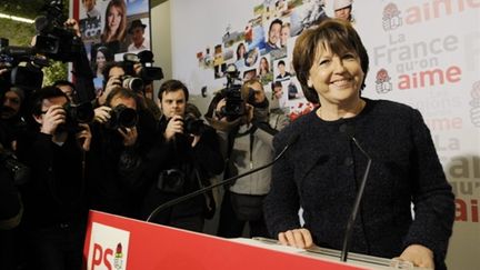 Martine Aubry le 12 janvier 2010 (AFP - Bertrand Guay)