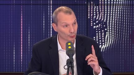 David Cormand, eurodéputé et secrétaire national d’Europe Ecologie-Les Verts, lundi 29 juillet 2019. (RADIO FRANCE / FRANCEINFO)