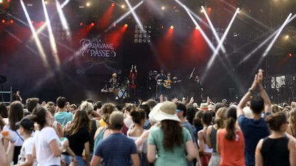 Un concert au festival Solidays, à Paris (24 juin 2017)
 (Frédéric Dugit / PhotoPQR / Le Parisien / MaxPPP)