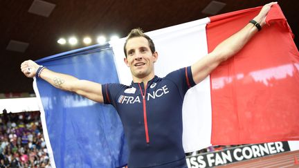 &nbsp; (Renaud Lavillenie en août 2014  © MaxPPP)