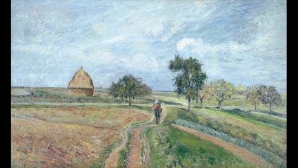 Camille Pissarro, Le vieux chemin d'Ennery, Pontoise, 1877, National Gallery of Canada, donation Nahym et Sheila Gelber, Montreal 1997
 (Museo Thyssen-Bornemisza)