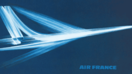 Affiche Caravelle pour Air France (1964)
 (Roger Excoffon)