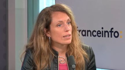 Laureline Serieys, la directrice générale d’Uber France. (RADIOFRANCE)