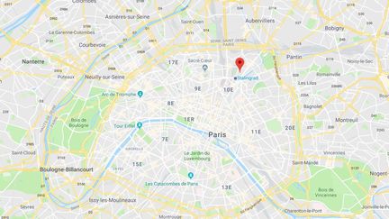 Un couple a été victime d'une agression homophobe, rue du Maroc à Paris, le 6 octobre 2018. (GOOGLE MAPS)