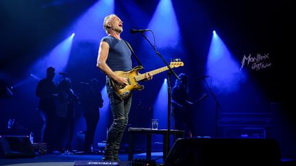 Sting au festival de Montreux (Suisse), le 28 juin 2019 (FABRICE COFFRINI / AFP)