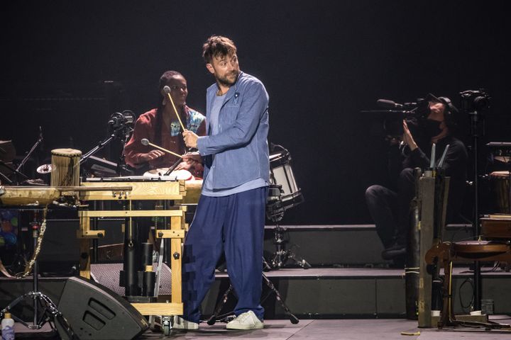 Le musicien britannique Damon Albarn. (CYRIL MOREAU / BESTIMAGE / 00500559)