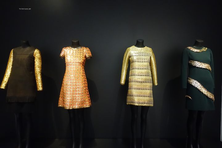 Exposition&nbsp;"Gold. Les ors d’Yves Saint Laurent" au musée Yves Saint Laurent Paris (CORINNE JEAMMET)