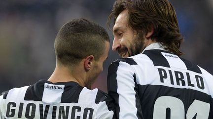 Sebastian Giovinco et Andrea Pirlo (Juventus)