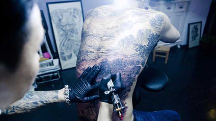 &nbsp; (Environs 10% de la population française est tatouée. © wangwei/Featurechina/MAXPPP)