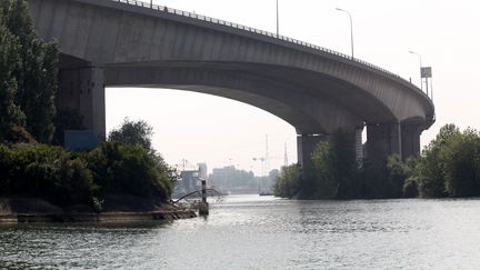 La Seine à Argenteuil (Val d'Oise). (OLIVIER BOITET / MAXPPP)