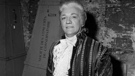 Le barython français Gabriel Bacquier&nbsp;à l'occasion de la représentation de "Don Giovanni" à Aix-en-Provence en 1964. (G?RARD LANDAU / INA)