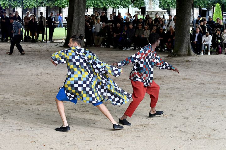 Défilé Homme Plissé Issey Miyake à la Paris Fashion Week printemps-été 2020, le 20 juin 2019 (DOMINIQUE CHARRIAU / WIREIMAGE)