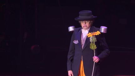 Le&nbsp;clown Misha Usov mêle&nbsp;poésie et jonglerie pour la 21ème édition du festival des artistes de cirque. (France 3 Aquitaine)