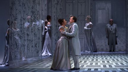 Scène de "La Traviata" à l'opéra de Metz (CHRISTIAN BREMONT)