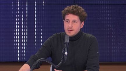 Julien Bayou, secrétaire national d'Europe Écologie-Les Verts. (FRANCEINFO / RADIO FRANCE)