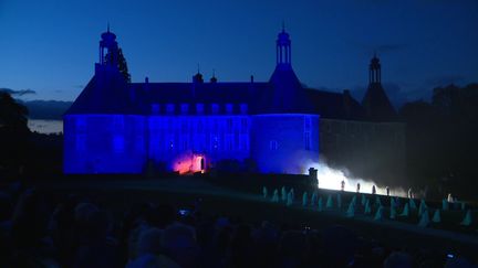 Première représentation de l'été du son et lumière du château de Saint-Fargeau&nbsp; (C.Heudes / France Télévisions)