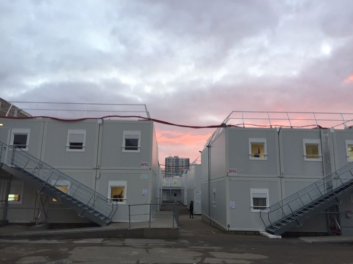 Les salles de classe. (Photo prise par des élèves du lycée Jacques-Feyder d'Epinay-sur-Seine.)