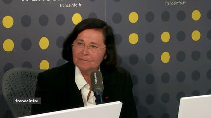 Maître Marie-Aimée Peyron, bâtonnière de Paris, invitée de francienfo le 16 septembre 2019. (FRANCEINFO / RADIOFRANCE)