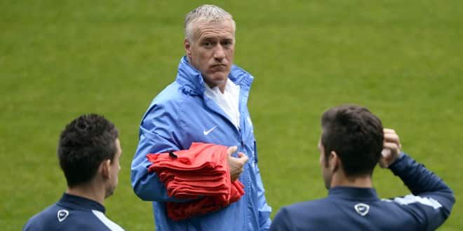 Deschamps face à Koscielny et Giroud à Ribeirao Preto