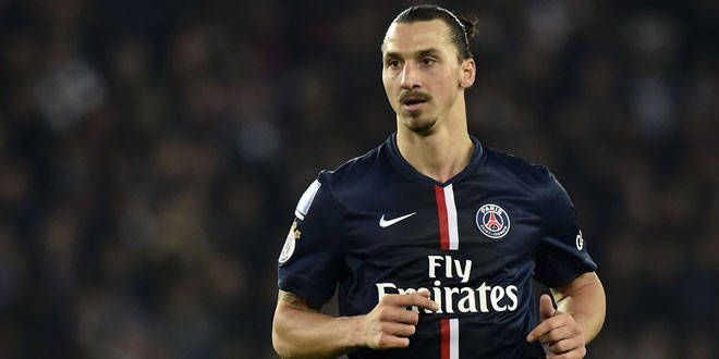 L'attaquant du PSG, Zlatan Ibrahimovic