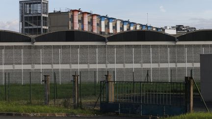 La prison de Fleury-Mérogis (Essonne), le 10 avril 2017. (GEOFFROY VAN DER HASSELT / AFP)