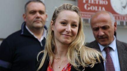 Marion Maréchal, le 14 mai 2019 à Milan (Italie). (MAXPPP)