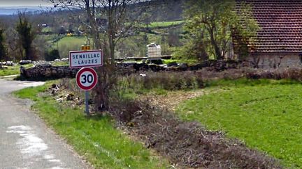 L'entrée&nbsp;de la commune de Senaillac-Lauzès, dans le Lot, où One Nation entendait s'implanter, en vain. (GOOGLE STREET VIEW)