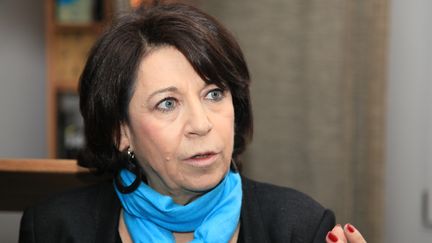 Corinne Lepage, le 25 février 2012.&nbsp; (CITIZENSIDE.COM / AFP)