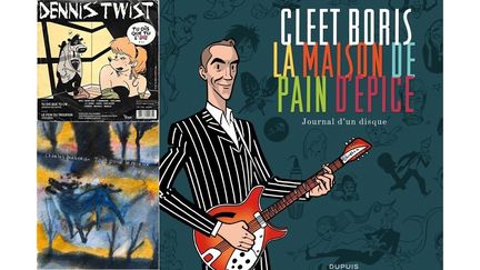 ET EN PLUS, ILS DESSINENT LEURS POCHETTES (DODO & BEN RADIS / CHARLES BERBERIAN / HUBERT MOUNIER, DUPUIS)