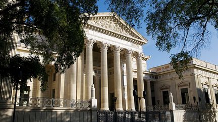 Le tribunal de Nîmes (Gard), le 5 mars 2009.&nbsp; (CINTRACT ROMAIN / HEMIS.FR / AFP)