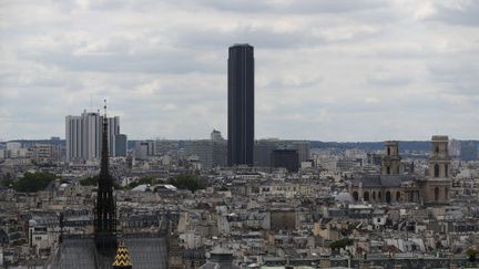 La Tour Montparnasse, dans le 14e arrondissement de Paris, le 31 mai 2019.&nbsp; (FRANCOIS MORI/AP/SIPA / AP)