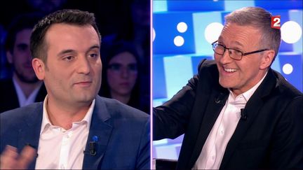 "On n'est pas couché" : accusé par Florian Philippot d'être un "militant anti-FN", Laurent Ruquier se défend