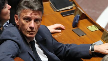 Le député MoDem du Gard Philippe Berta, lors d'nue session de questions au gouvernement à l'Assemblée nationale, le 28 mai 2019 à Paris.&nbsp; (JACQUES DEMARTHON / AFP)