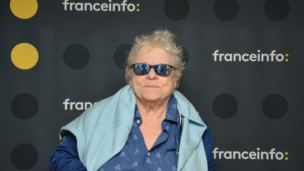 Josée Dayan, metteuse en scène et productrice, sur franceinfo. (JEAN-CHRISTOPHE BOURDILLAT / RADIO FRANCE)