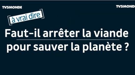 Depuis quelques années, l'élevage, gros producteur de gaz à effet de serre est remis en question par l'urgence climatique. Alors faut-il arrêter de manger de la viande pour sauver la planète ? (© TV5MONDE)