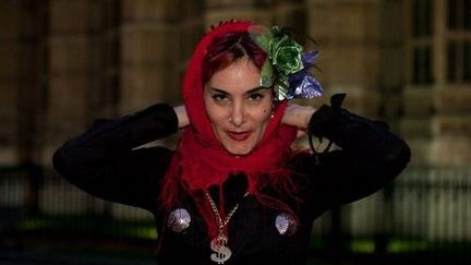 Manifestation de prostituées pour la légalisation de leur activité à Londres, le 13 octobre 2011. (AFP/Citizenside/Martyn Wheatly)