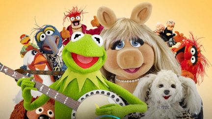 "Le Nouveau Muppet Show" de Disney+ : Kermit et miss Peggy, en vedette.&nbsp; (Disney+)