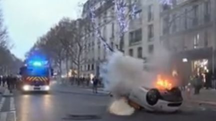 "Gilets jaunes" : l'Acte 8 donne lieu à de nouveaux heurts à Paris