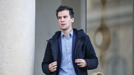 Gaspard Gantzer, conseiller en communication de François Hollande, à l'Elysée le 10 décembre 2016. (MAXPPP)